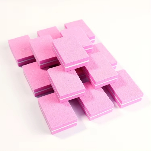 Mini blok polerski różowy Sandwich 100/180 50 szt